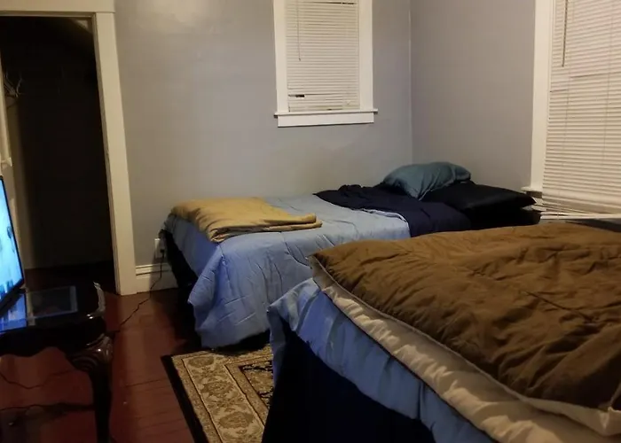 E Michigan Walk Up Furnished 1 Bedroom Apt